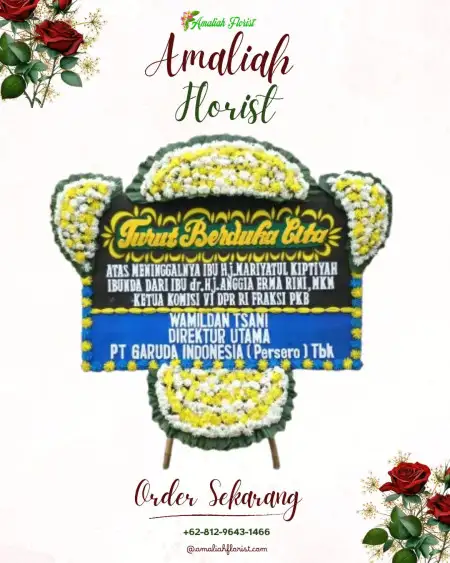 Papan Bunga Duka Labuhan Ratu